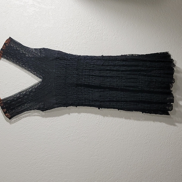 Studio M Black Lace Sleeveless Dress w/Lining Sz. M - Picture 5 of 9